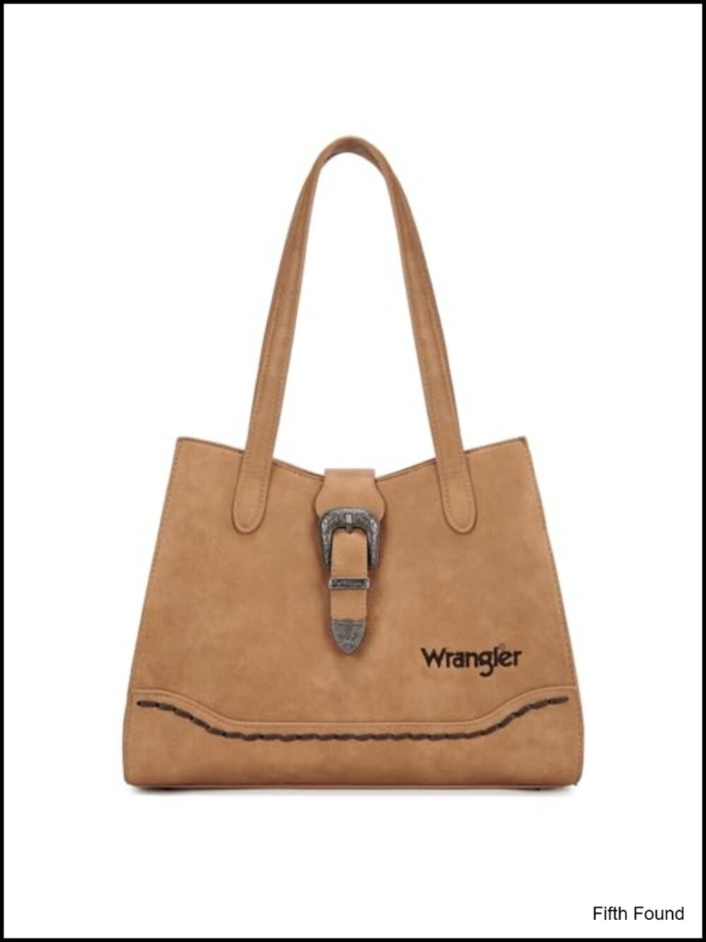 Western Tote Bag Medium Shoulder Purse Satchel Horseshoe Buckle Handbag